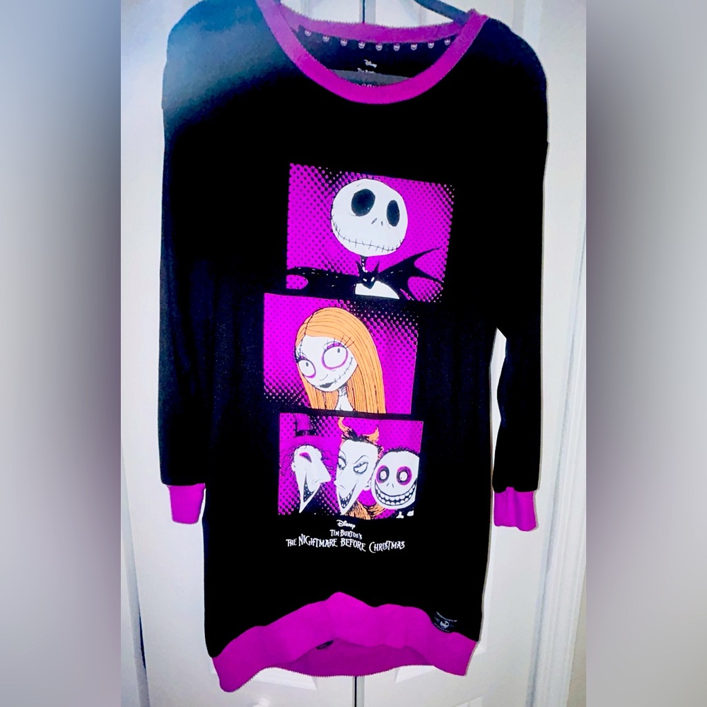 NIGHTMARE BEFORE CHRISTMAS SWEATER/DRESS. 💀💕